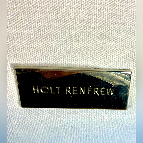 Holt Renfrew cosmetics bag with insert. Never used. - Picture 6 of 6